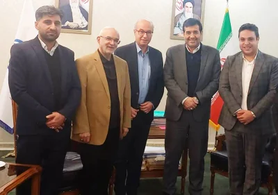 دیدار جناب آقای دکتر یوسفیان با وزیر محترم ورزش و جوانان